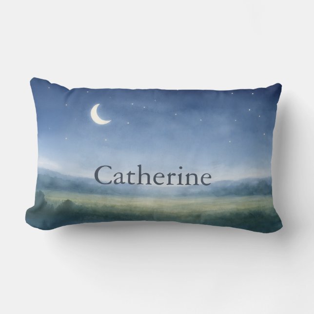 Coussin Rectangle Hey Diddle Diddle Nursery Rhyme Lumbar Pillow (Recto)