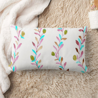 Coussin Rectangle Hojas multicolor