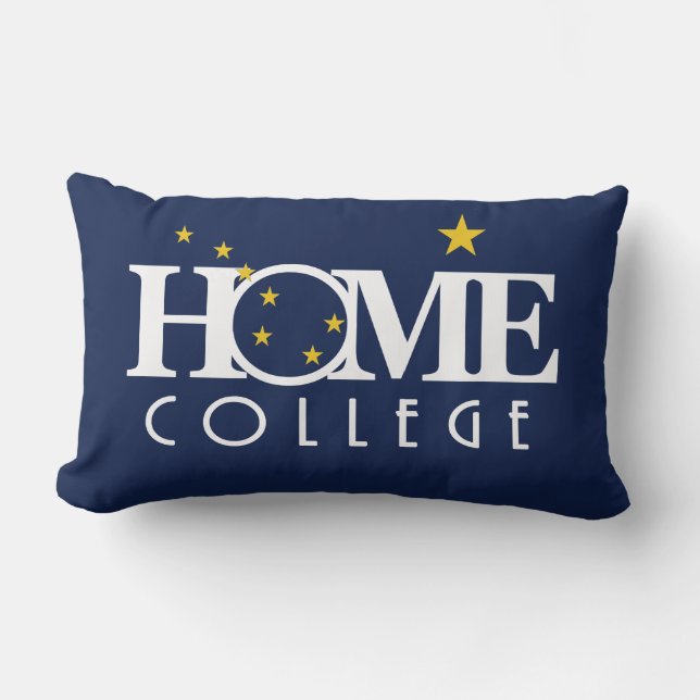 Coussin Rectangle HOME College Alaska (Recto)