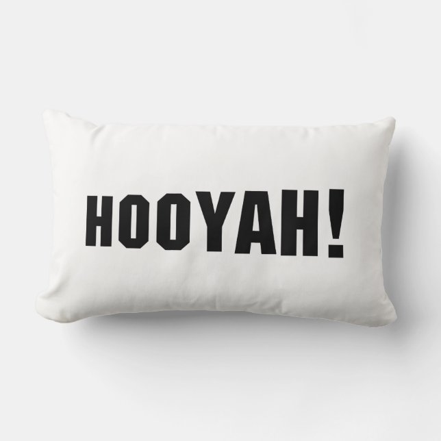 COUSSIN RECTANGLE HOOYAH ! (Recto)