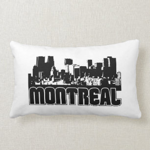 Coussin Rectangle Horizon de Montréal