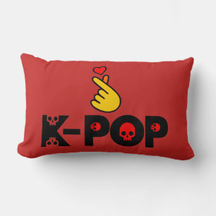 Coussin Rectangle I Love KPop Fabulous Soft et Wrinkle free
