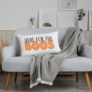 Coussin Rectangle Ici Pour L'Halloween Drôle Du BOOS