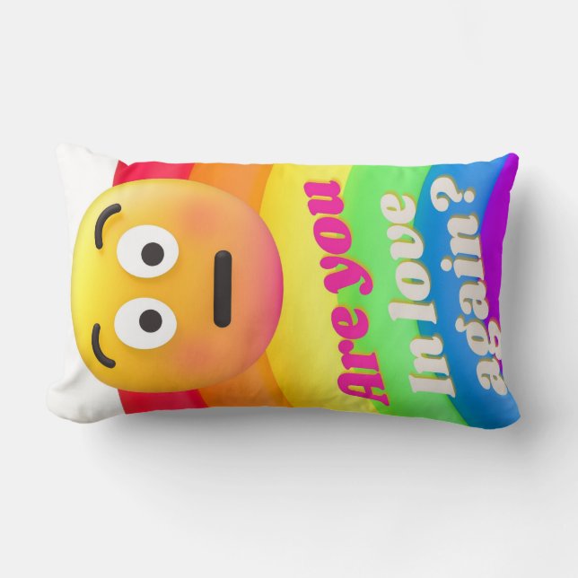 Coussin Rectangle icônes de faces (Recto)