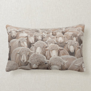 Coussin Rectangle Il est tout au sujet de la brebis - année du