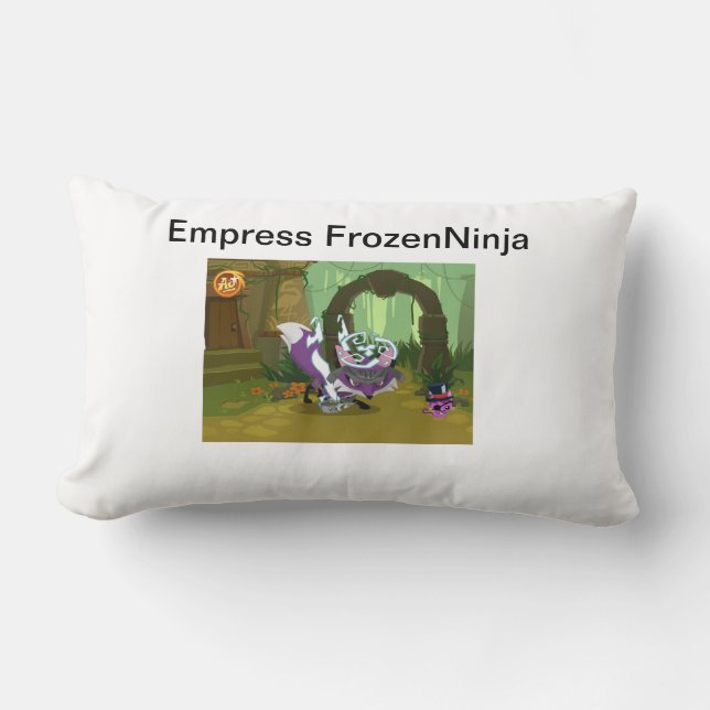 Coussin Rectangle Impératrice FrozenNinja (Recto)