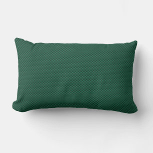 Coussin Rectangle Impression turquoise vert en fibre de carbone