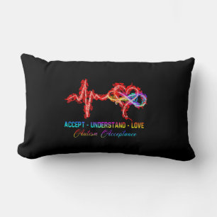 Coussin Rectangle Infirmière Autisme Accepter Comprendre Amour Autis