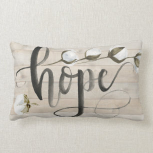 Coussin Rectangle Inspiration de ferme - espoir