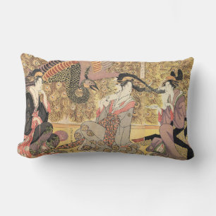 Coussin Rectangle Intérieur de la maison appelé Ōgiya Chōkōsai Eishō