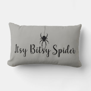 Coussin Rectangle Itsy Bitsy Spider Halloween Jeu d'oreiller