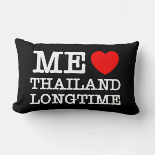 COUSSIN RECTANGLE J'AIME LA THAÏLANDE LONGTEMPS