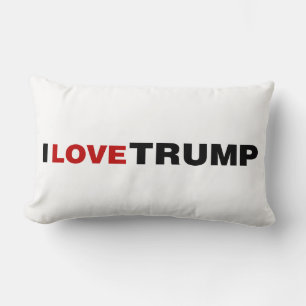 Coussin Rectangle J'aime Trump