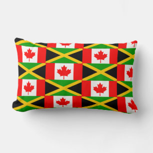 Coussin Rectangle Jamaïcain-canadien