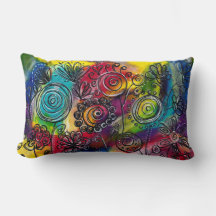 Jardin aux fleurs colorées de Whimsical Oeuvre ori