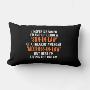 Coussin Rectangle Je N'Ai Jamais Rêvé Que J'Ai Fini Par Être Un Fils