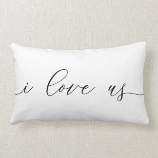 Coussin Rectangle Je nous aime carreau