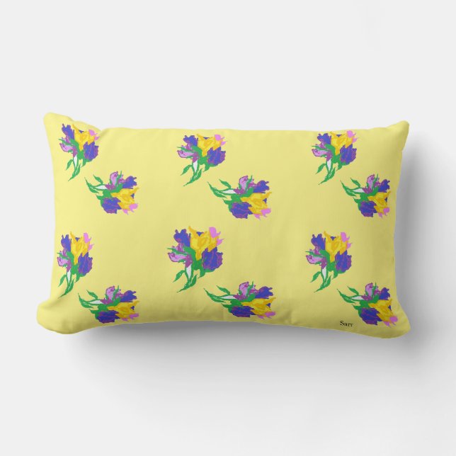 Coussin Rectangle Jeter l'oreiller Lilly (Recto)