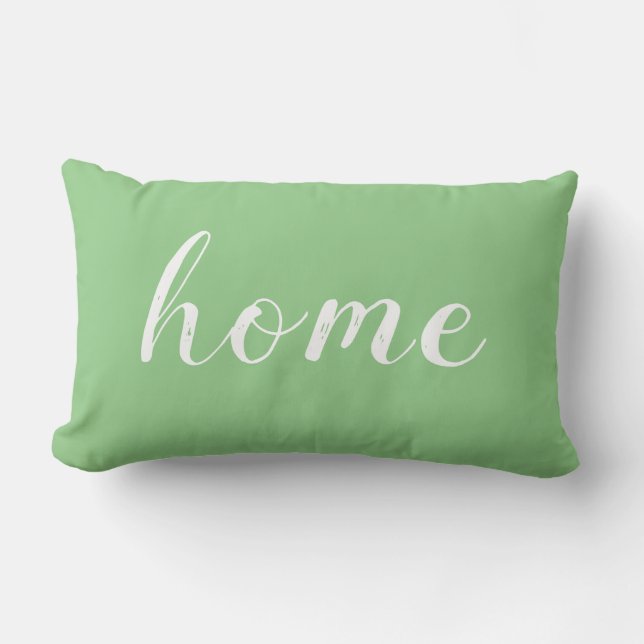 Coussin Rectangle Jeu vert .home Pilote (Recto)