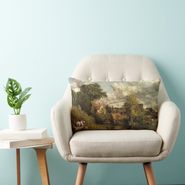 Coussin Rectangle John Constable - Le Cheval Blanc oeuvre d'art (Chaise)