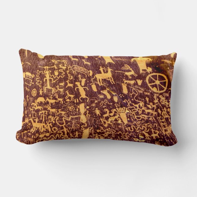 Coussin Rectangle Journal Rock American Indian Utah (Recto)