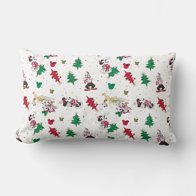 Coussin Rectangle Joyeuses fêtes| Christmas Mickey Mouse & Friends (Recto)