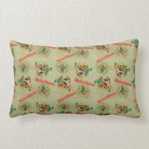 Coussin Rectangle Joyeuses fêtes   Vintage Mickey Mouse Noël