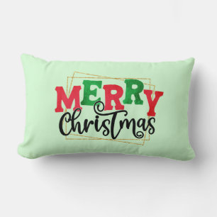 Coussin Rectangle Joyeux Noël encadré-80716