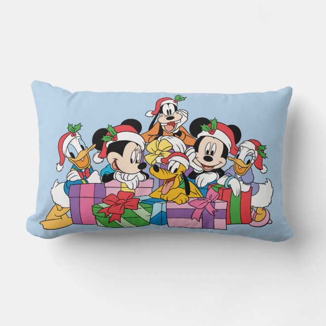 Coussin Rectangle Joyeux Noël | Holiday Cheer Group (Recto)