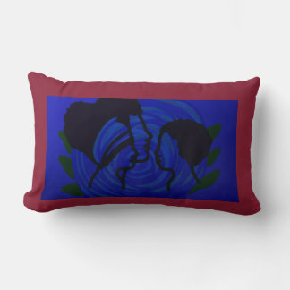 Coussin Rectangle Joyeux Papa Portrait de Famille