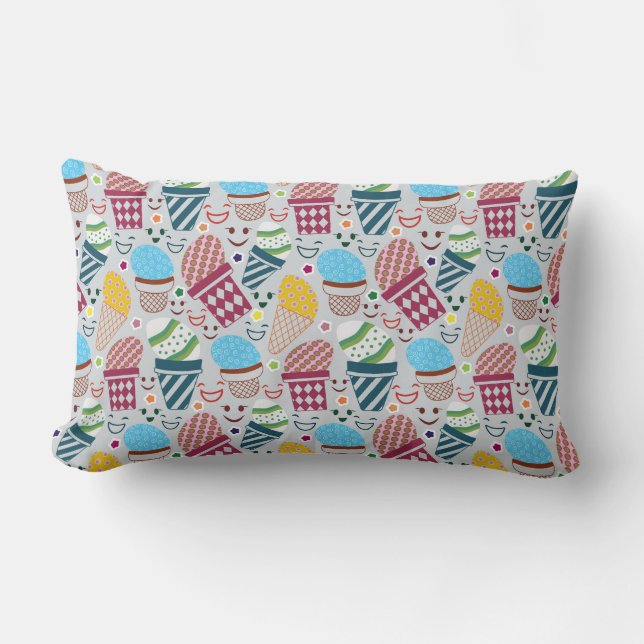 Coussin Rectangle Joyeux Pâques (Recto)