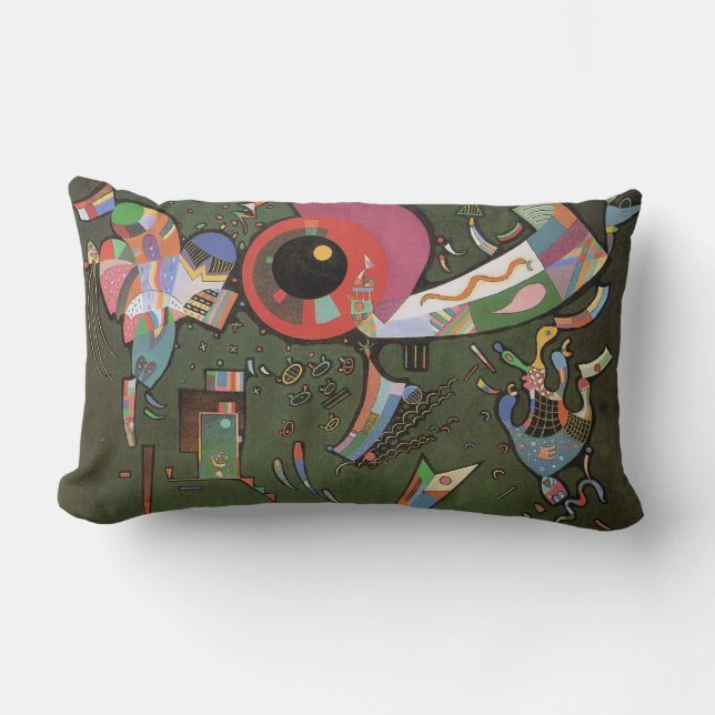 Coussin Rectangle Kandinsky - Autour du Cercle (Recto)