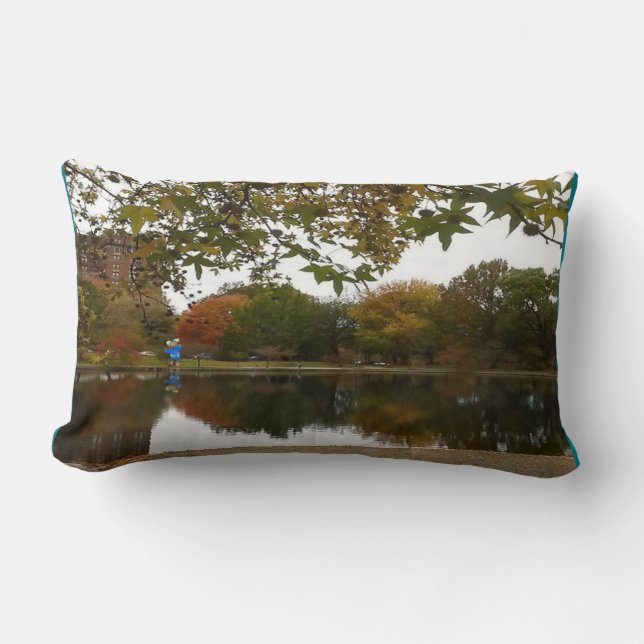 Coussin Rectangle Ker'D de l'autre côté de l'étang (Recto)