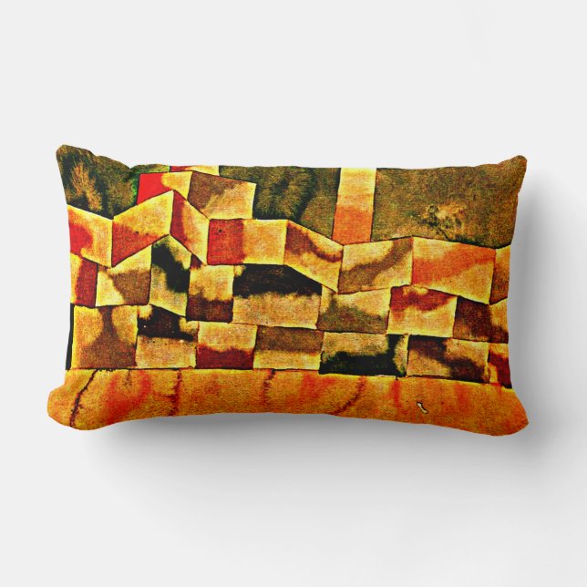 Coussin Rectangle Klee - Architecture orientale (Recto)