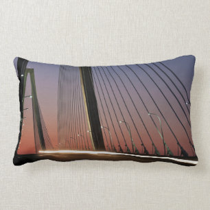 Coussin Rectangle La Caroline du Sud, pont de Jr. d'Arthur Ravenel