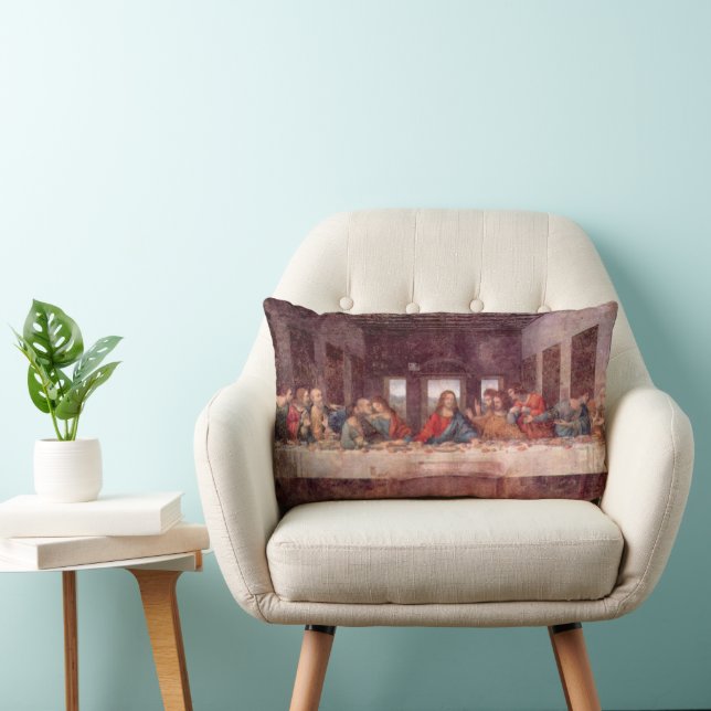 Coussin Rectangle La Cène de Léonard de Vinci (Chaise)