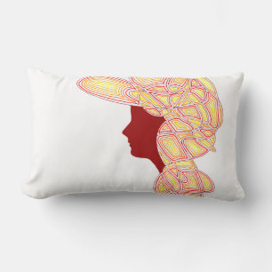 Coussin Rectangle La Dame Fière