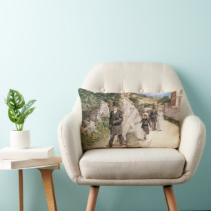 Coussin Rectangle La Marche Nuptiale par Robinson, Jeunes Mariés de 