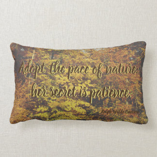 Coussin Rectangle La nature cite le carreau lombaire