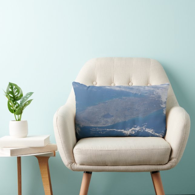 Coussin Rectangle La péninsule de Floride. (Chaise)