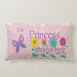 Coussin Rectangle La princesse Sleeps Here Pillow