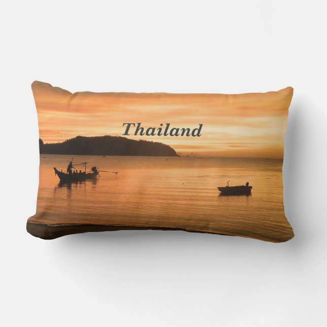 Coussin Rectangle La Thaïlande (Recto)