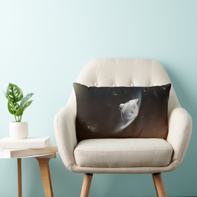 Coussin Rectangle Laboratoire des sciences de Mars - Capsule Aérocoq (Chaise)