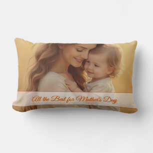 Coussin Rectangle L'amour de la fête des Mères – Un moment de pur bo