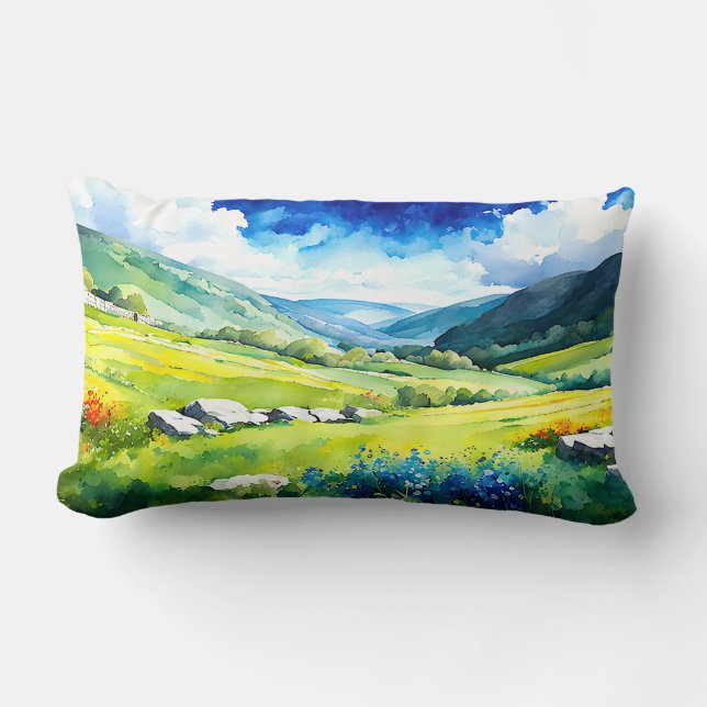 Coussin Rectangle Lancer l'oreiller (Recto)