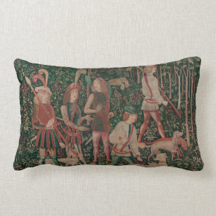 Coussin Rectangle L'art médiéval de la chasse à l'Unicorne - La chas