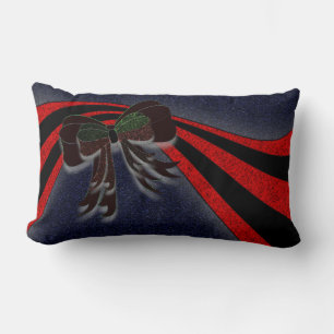 Coussin Rectangle Le Bow de Noël -