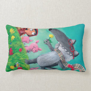 Coussin Rectangle Le grand mauvais loup