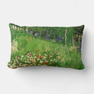 Coussin Rectangle Le jardin de Daubigny. Vincent van Gogh.  beau