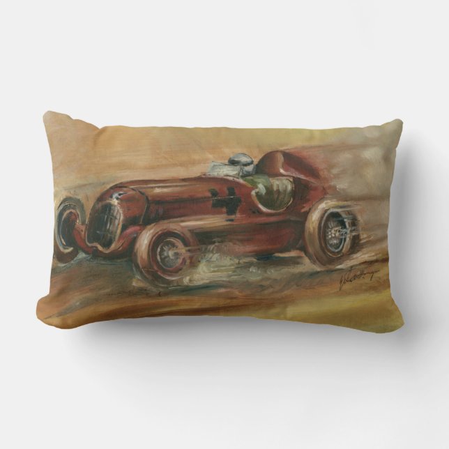 Coussin Rectangle Le Mans Racecar par Ethan Harper (Recto)